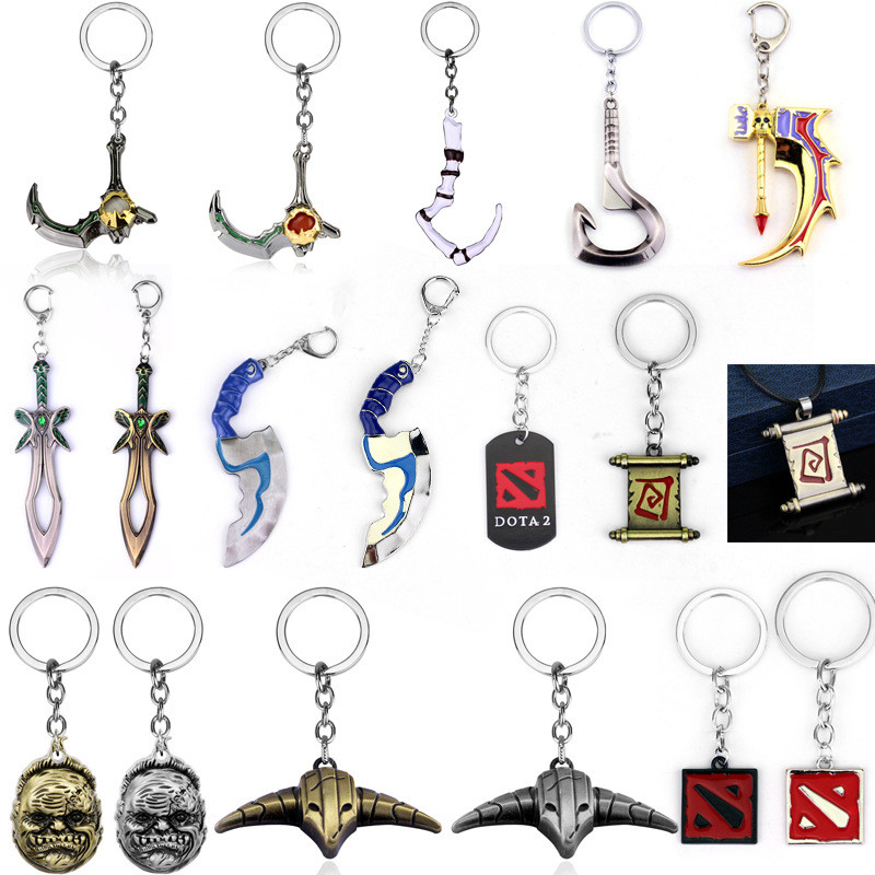 Dota2 Broken Bone Hammer Enemy Mage Immortal Key Ring Pendant Turret 2 ...