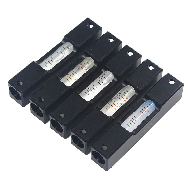 Mini Precision Machine Tool Level - Metal Black Leveling Bubble for ...