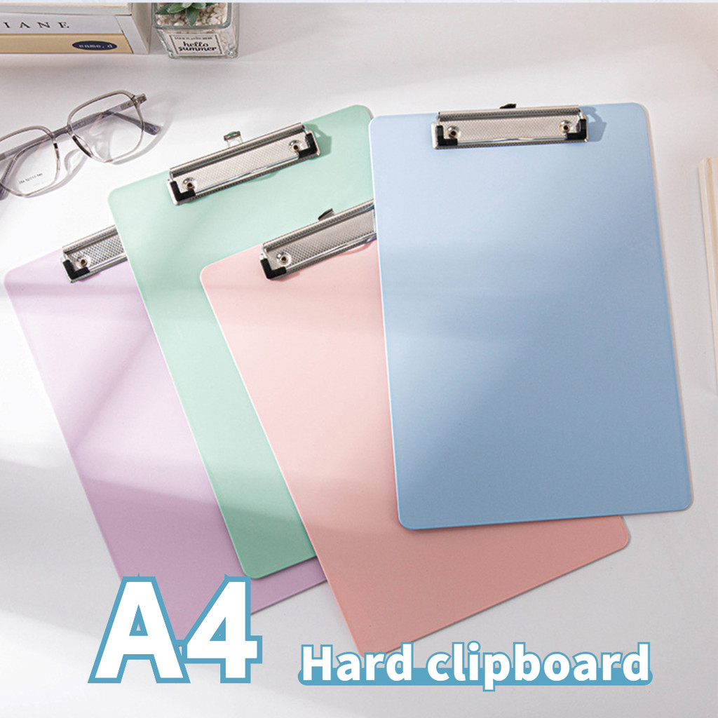A4 Size Clipboard-Durable Hardboard Writing Pad & File Holder for ...