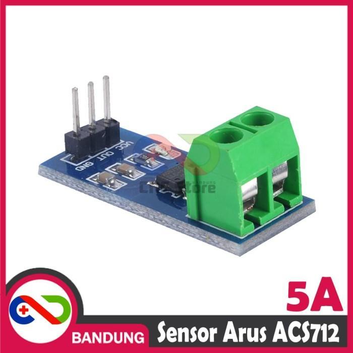 ACS712 5A CURRENT SENSOR HALL CURRENT SENSOR MODULE FOR ARDUINO-A ...