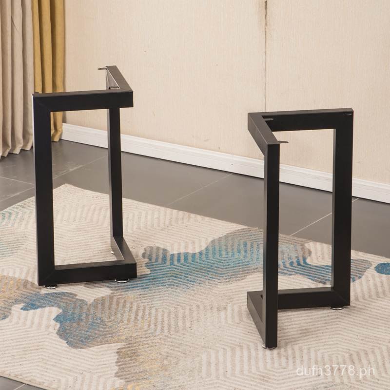 Iron Art Desk Stand Iron Office Desk Leg Stand Computer Metal Desk ...