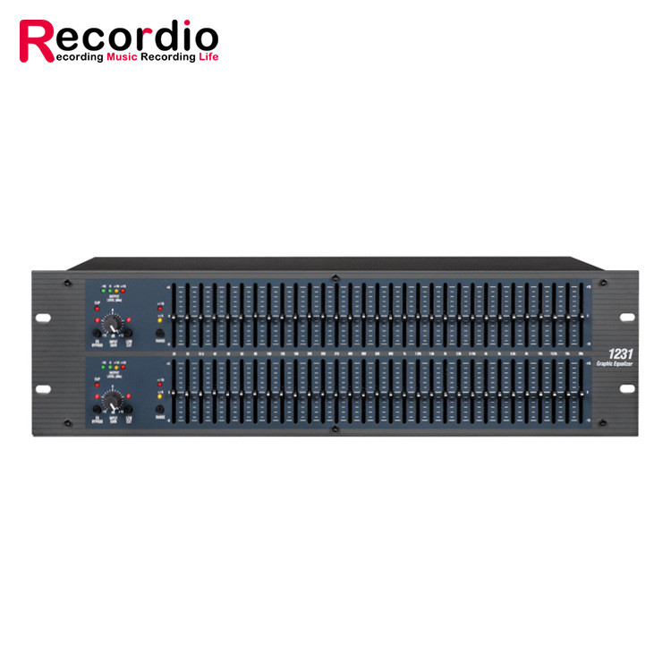 GAX-1231Audio sound system graphic equalizer Dual Channel31Stage ...