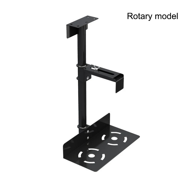 Universal Pc Case Holder Under Desk Wall Side Cpu Stand Lift Adjustable ...