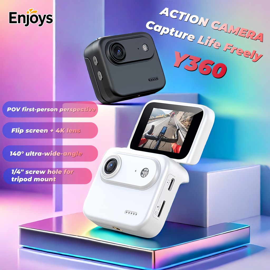 Flip-screen thumb camera, flip-action sports camera, high-definition ...