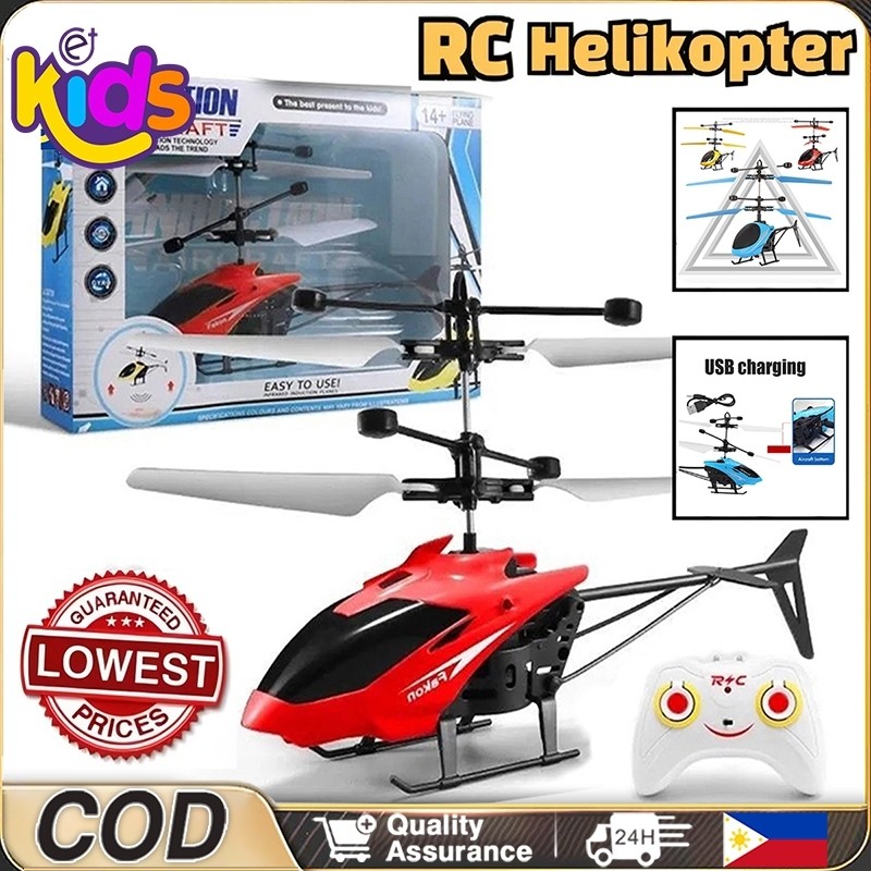 2 in 1Helicopter RC Toys Mini Drone Rechargeable Infrared Induction ...