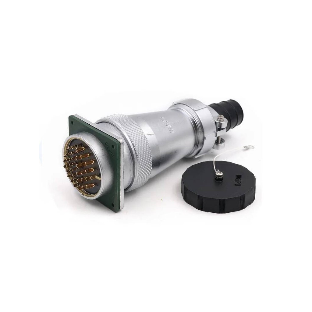 Weipu WF55 Plug TI Square Socket Z 2 3 Core 4 Pin Aviation Socket ...