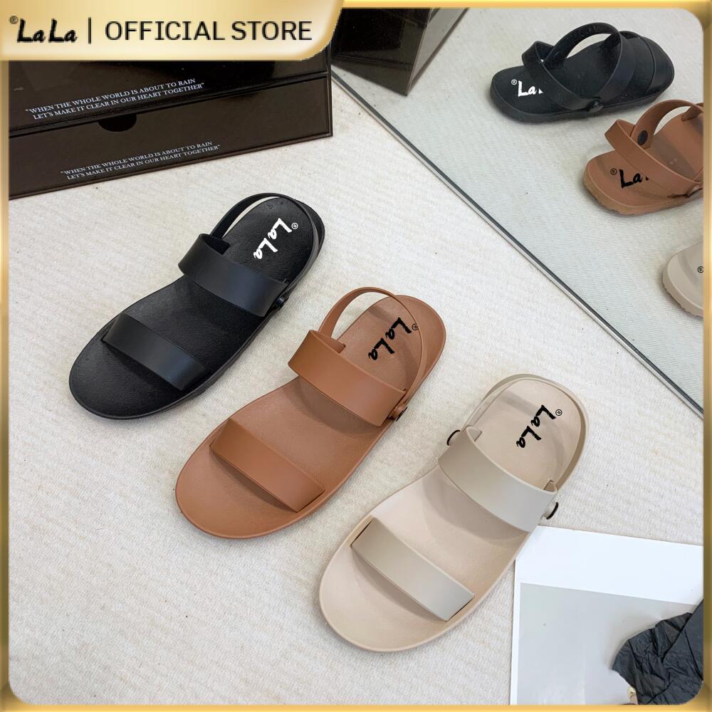 LALA Two Way Wear Slippers Soft Soled Lightweight Non-slip Two Strap ...