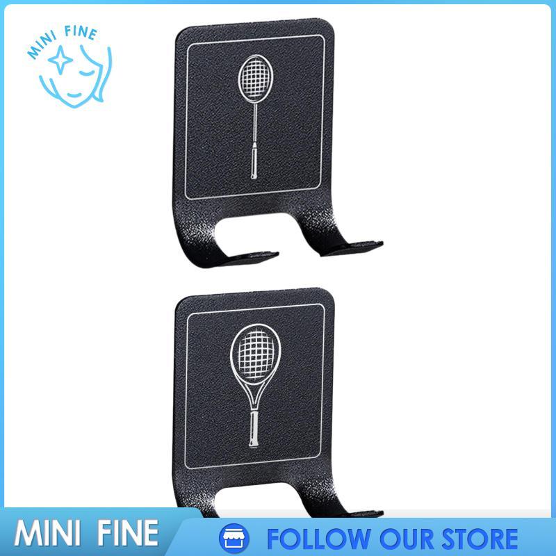[minifine] Wall Mounted Tennis Racket Rack Lightweight Heavy Duty ...