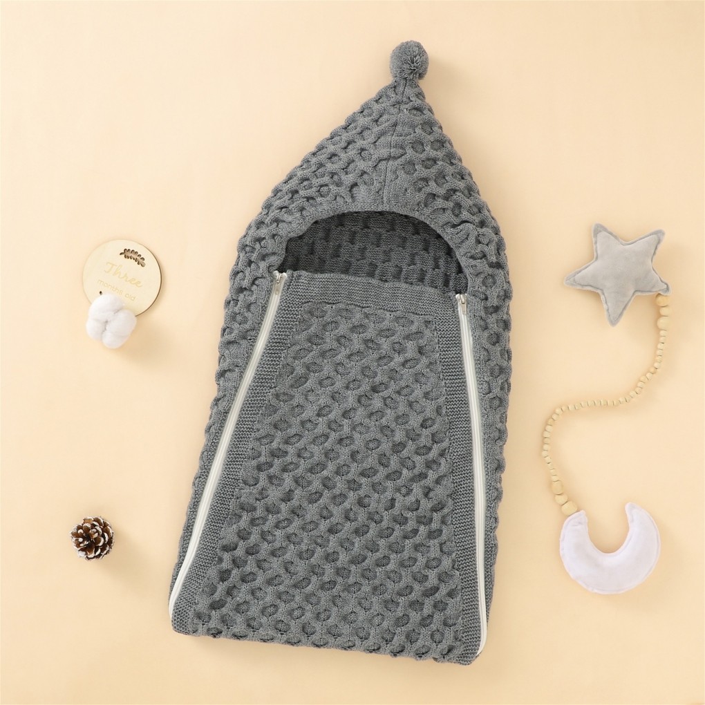 Henry Hunter Baby Swaddle Sack Pack Of 3 - Stretchy Cotton Newborn Swaddle Blankets 0-3 Months