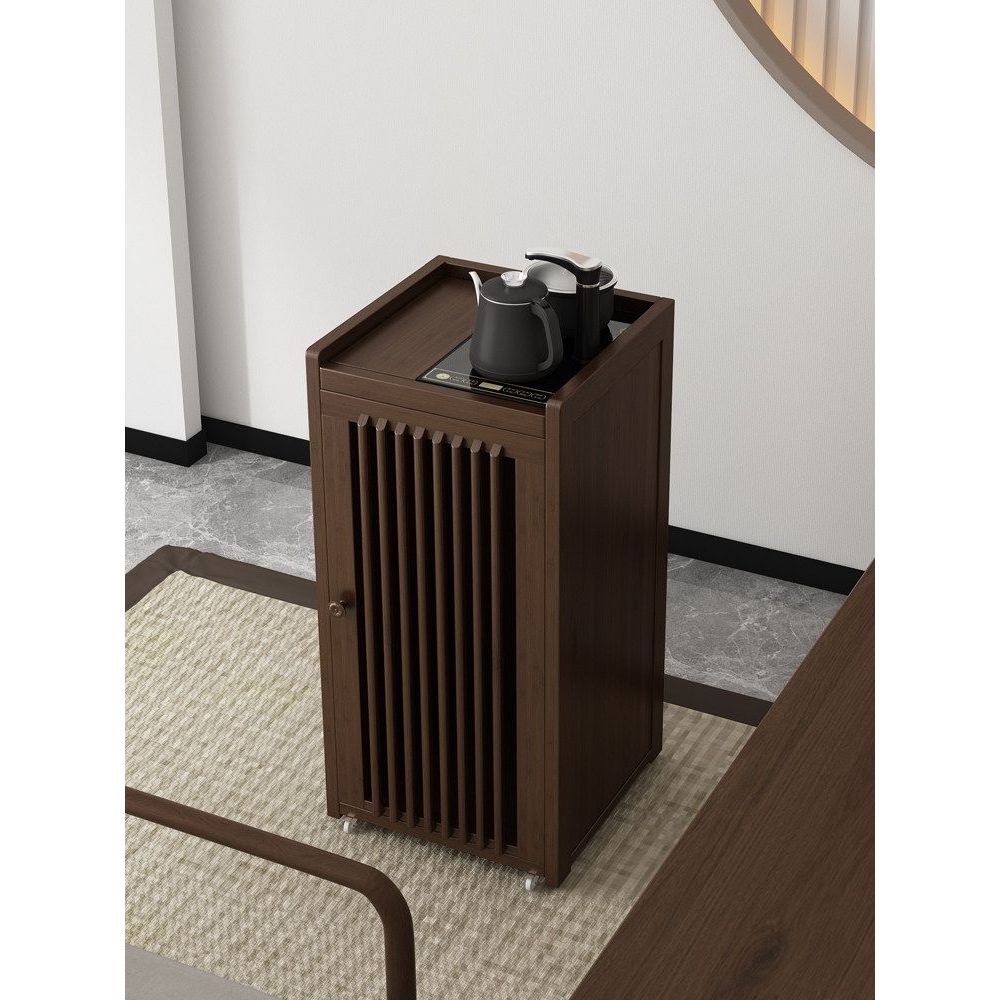 Movable Tea Cabinet Small Coffee Table Household Tea Bar Machine Tea ...