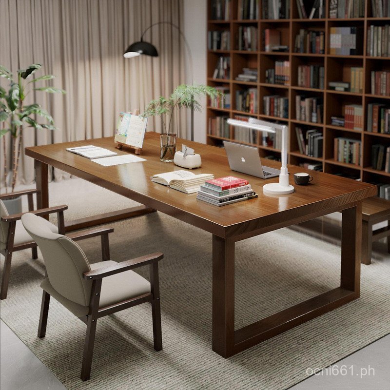 Desk for Everyone, Living Room Long Table, Simple Double Long Desk ...