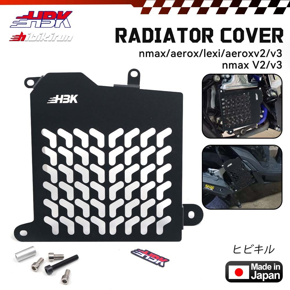 FULL HBK RADIATOR COVER FOR AEROX V2/V3 NMAX V2/V3 | Shopee Philippines