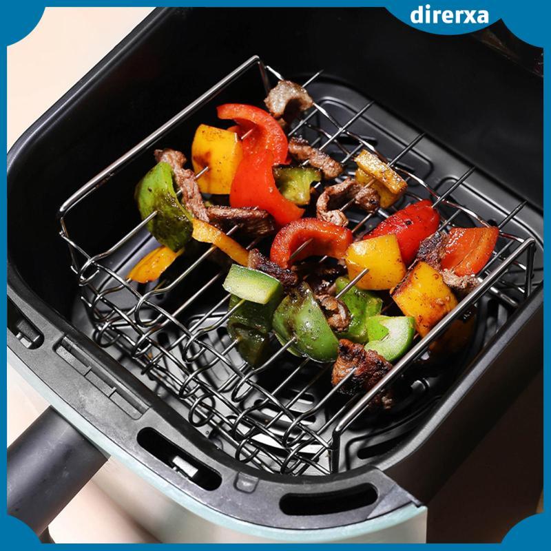 [Direrxa] Air Fryer Rack Air Fryer Accessories Non Versatile Grill Rack ...