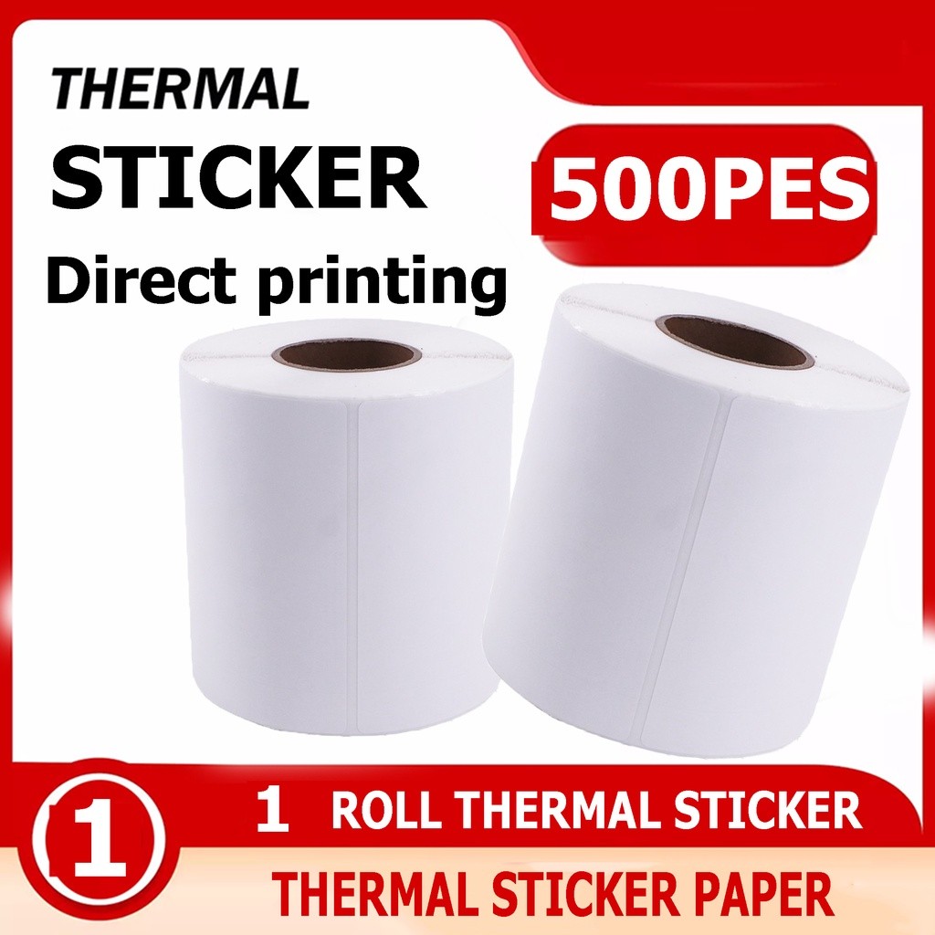 Thermal Paper Waybill Sticker A6 100mm x 150mm 500pcsB~Label.EM:Paper+Y ...
