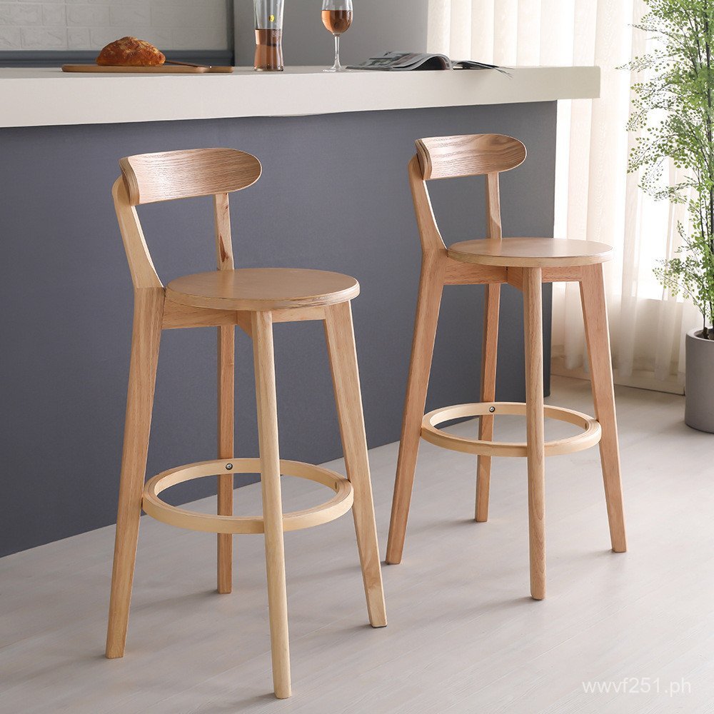 Stool Chair Bar High Stool Source Bar Counter Chair with Backrest Home ...