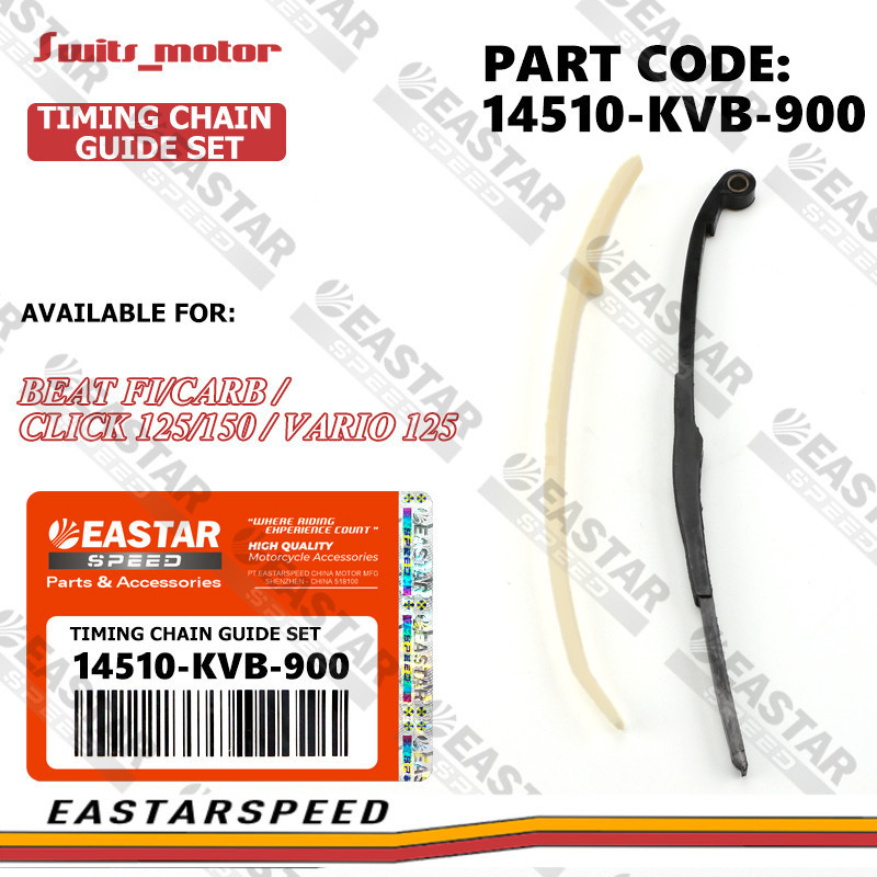 CHAIN GUIDE SET TENSIONER ASSY BEAT Fi/CARB / CLICK 125/150/VARIO 125 ...