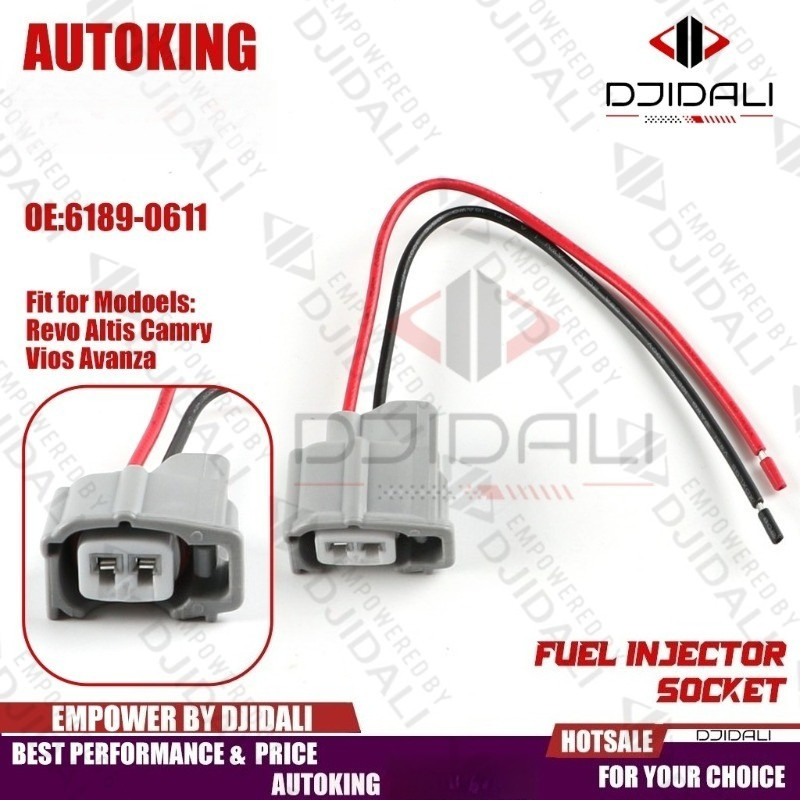 fuel injector socket connector pigtail revo altis camry vios avanza ...