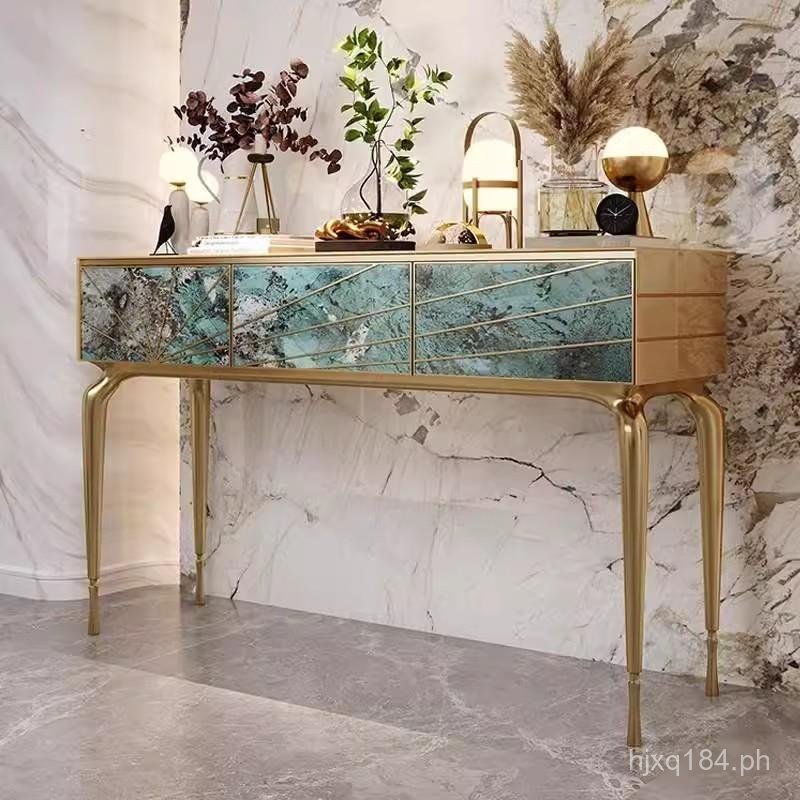 High-End Art Entryway Luxury Stone Light Luxury Doorway High-End ...