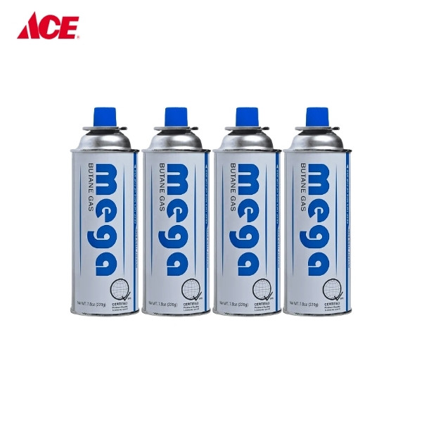 KONICE 220g Mega Butane Gas Cartridge 4pk | Shopee Philippines
