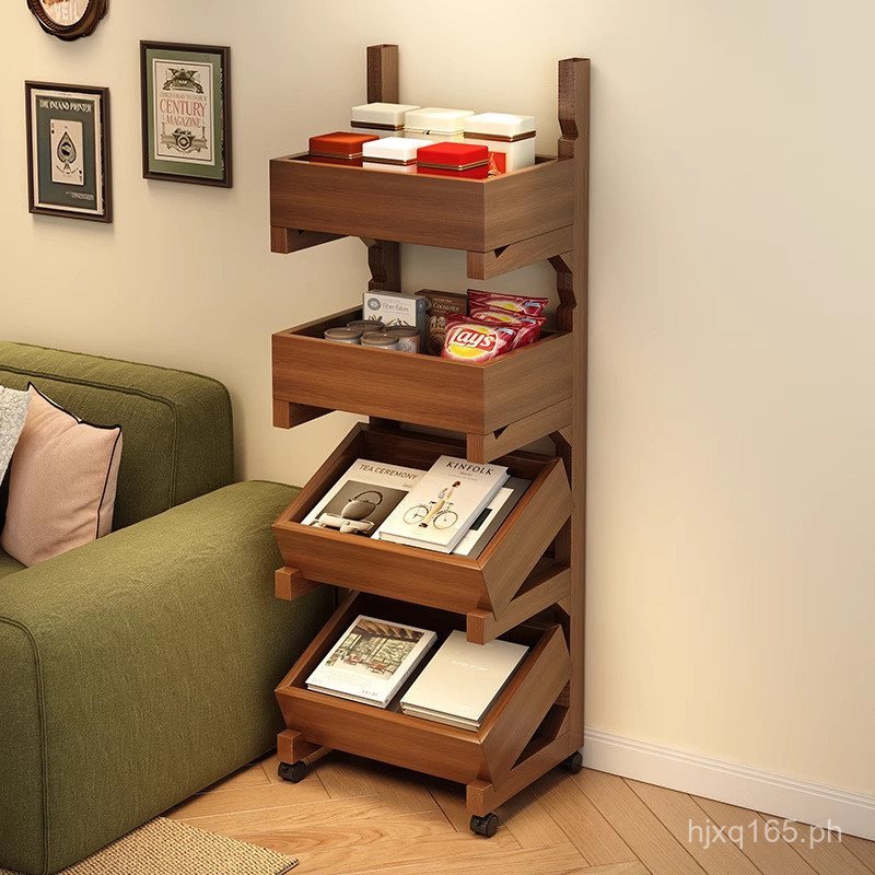 Small Trolley Storage Rack Layered Dormitory Snack Rack Integrated ...