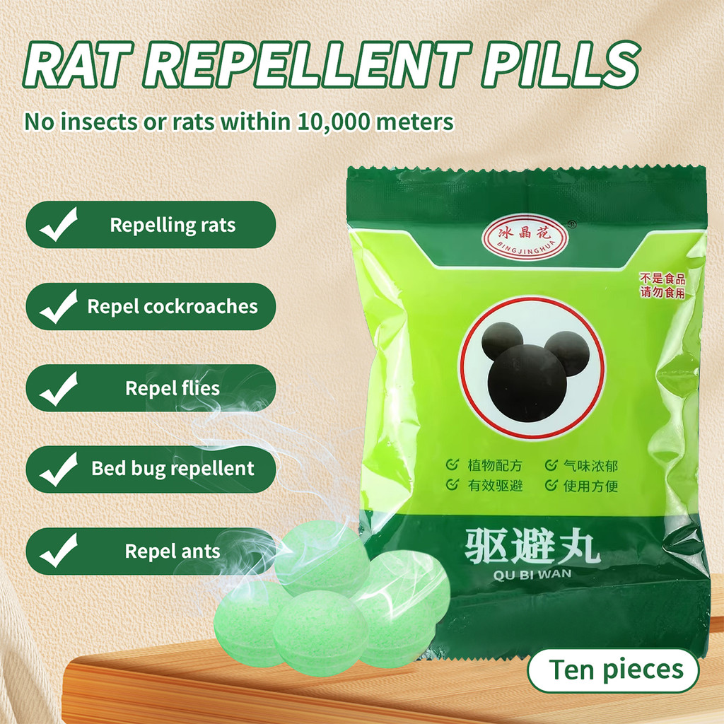 Long Acting Rat Repellent Mothballs Pests Rat Repellent Pills Powerful ...