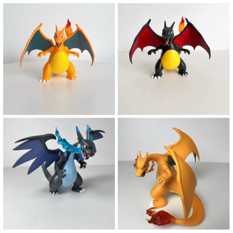 GK Pokemon Charizard Mega Charizard X Windmill Style Anime Figure Model ...