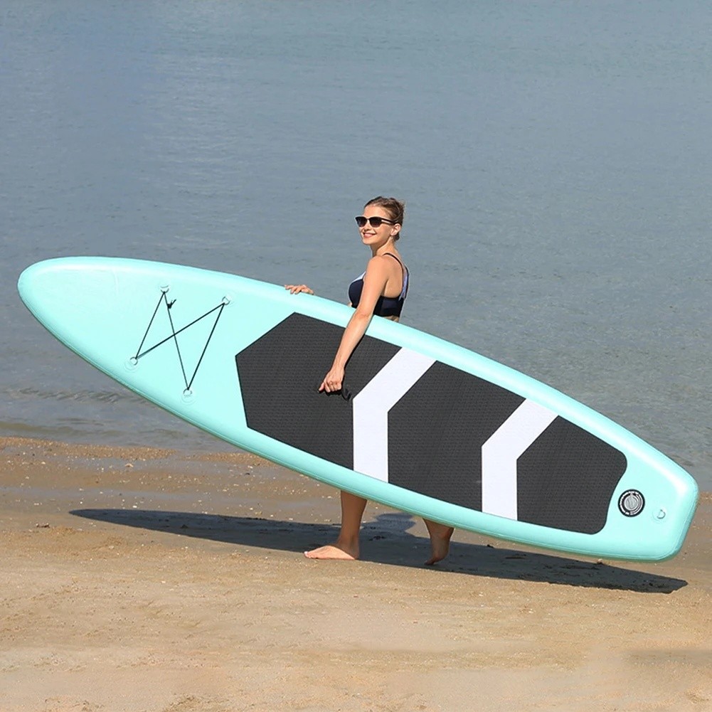 Inflatable Stand up Paddle Board Surfboard Water Sport Kayak Surf Set ...