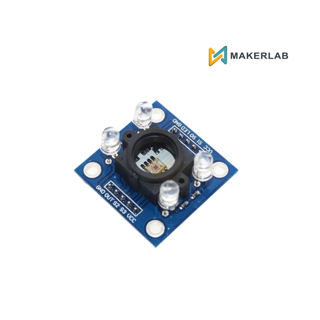 TCS3200 Color Recognition Sensor Detector Module for Arduino with Cover ...