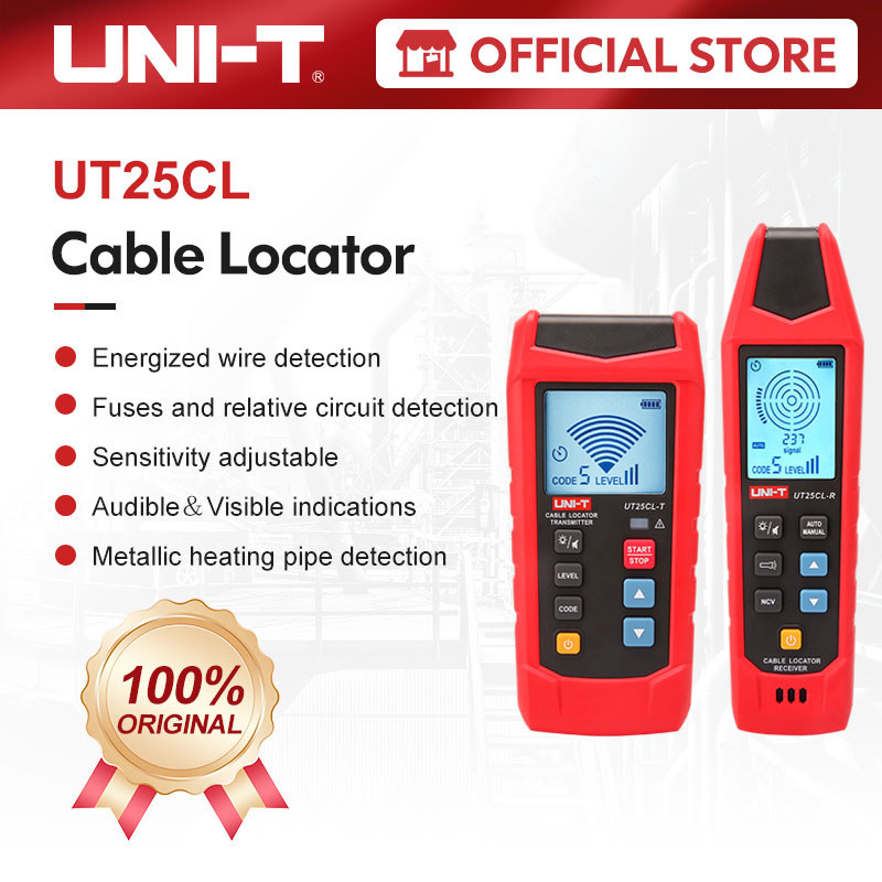 UNI-T UT25CL Cable Locator Cable Finder Line Finder ELV LED Indicator ...