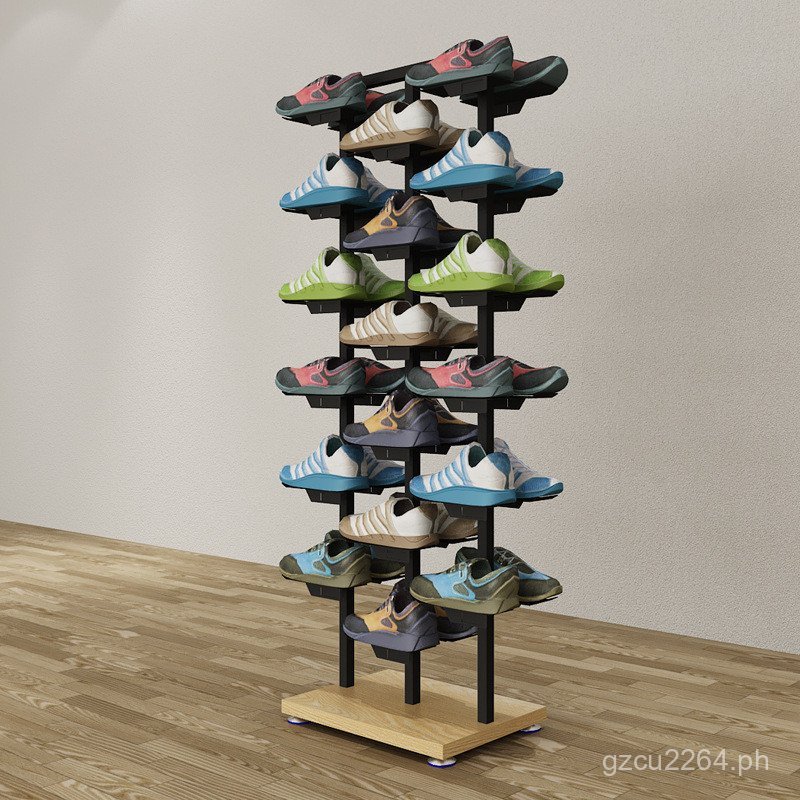 Store Shoe Rack Display Rack Children's Clothing Store White Mall ...