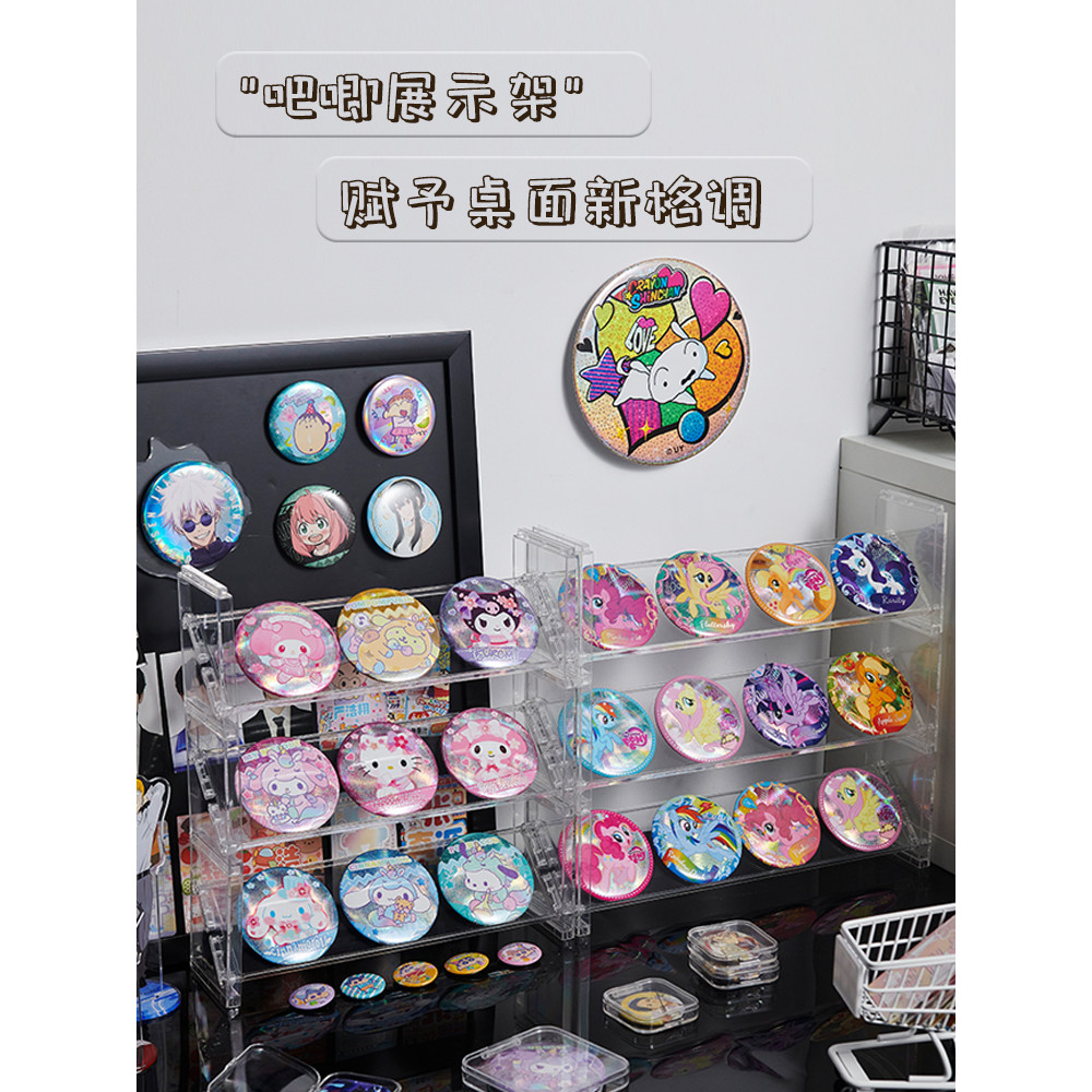 Transparent Transparent Bar Storage Box Ladder Desktop Display Display ...