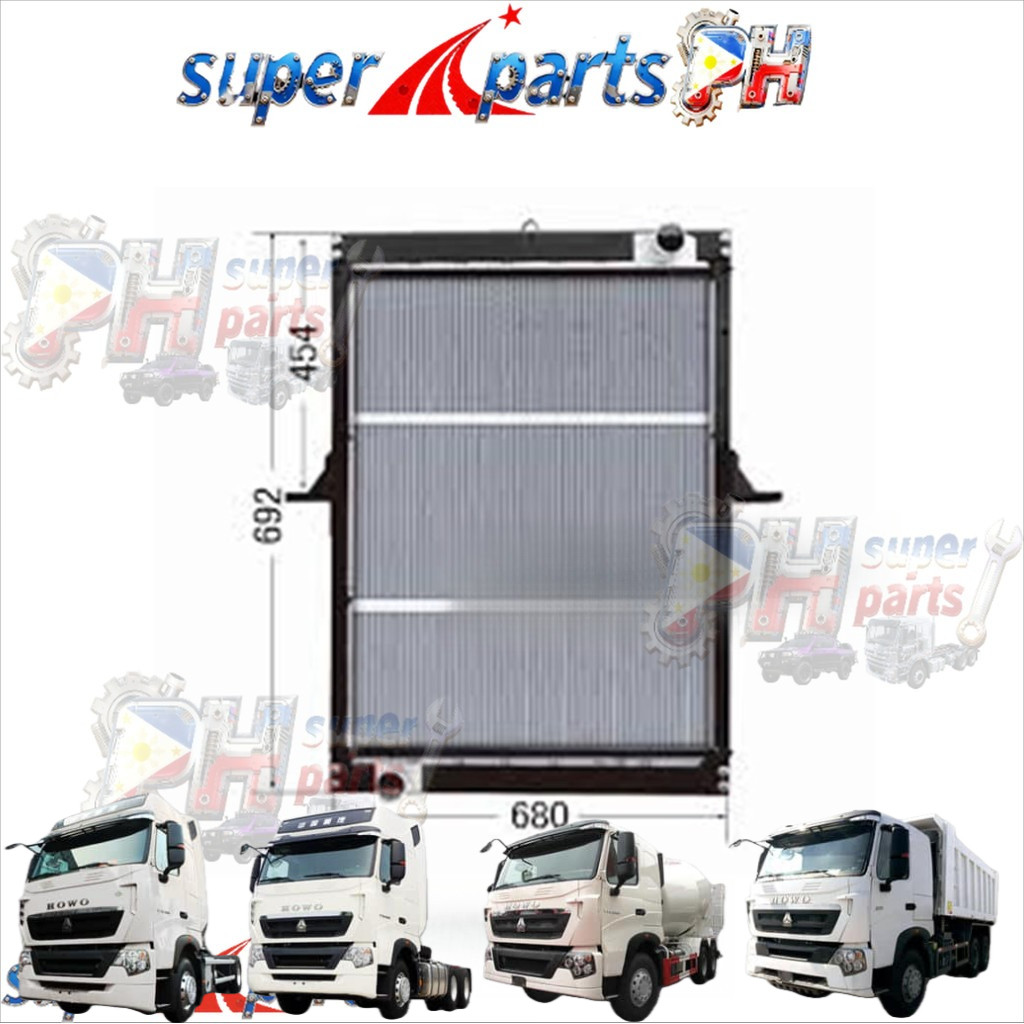 Sinotruk HOWO A7 truck radiator assembly WG9918530001 | Shopee Philippines