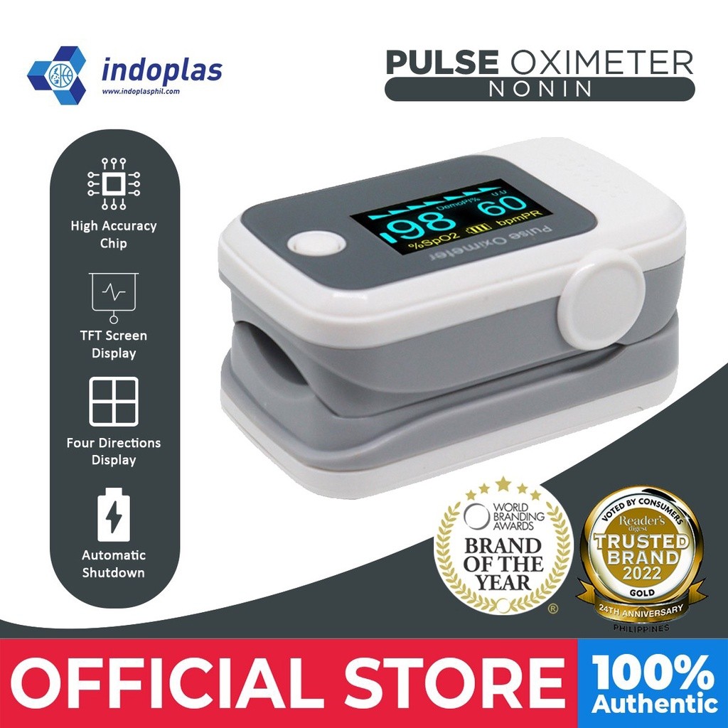 Indoplas SPO Medical 5550 Pulse Oximeter - NONIN Integrated with SPO2 ...