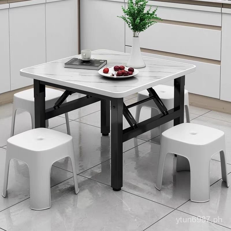 Square Dining Table for Street Stall, Simple Small Table for Rental ...