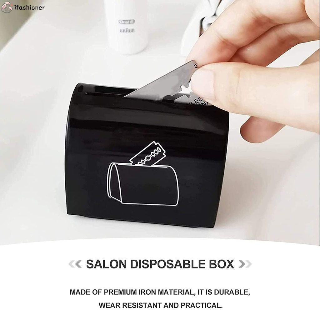 Blade Recycling Box - Safe Disposal Container for Used Razors | Shopee ...