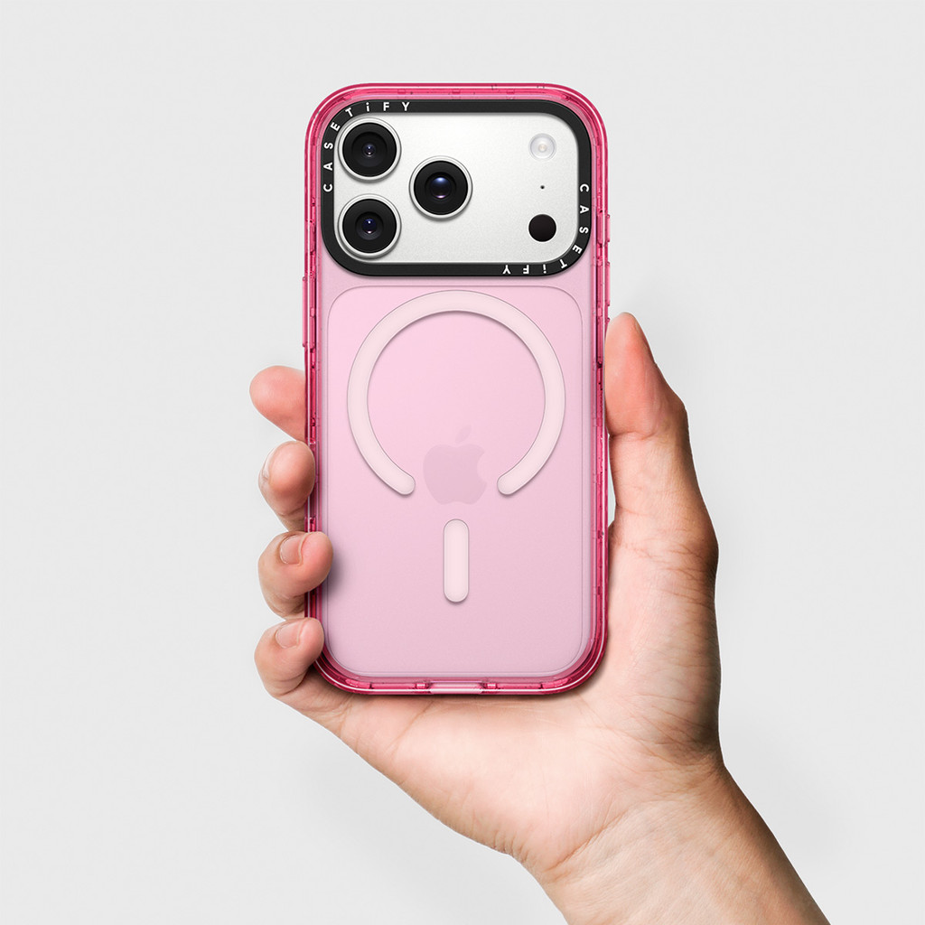 CASETiFY Marimekko Pink Acrylic Pattern shockproof Case for iPhone