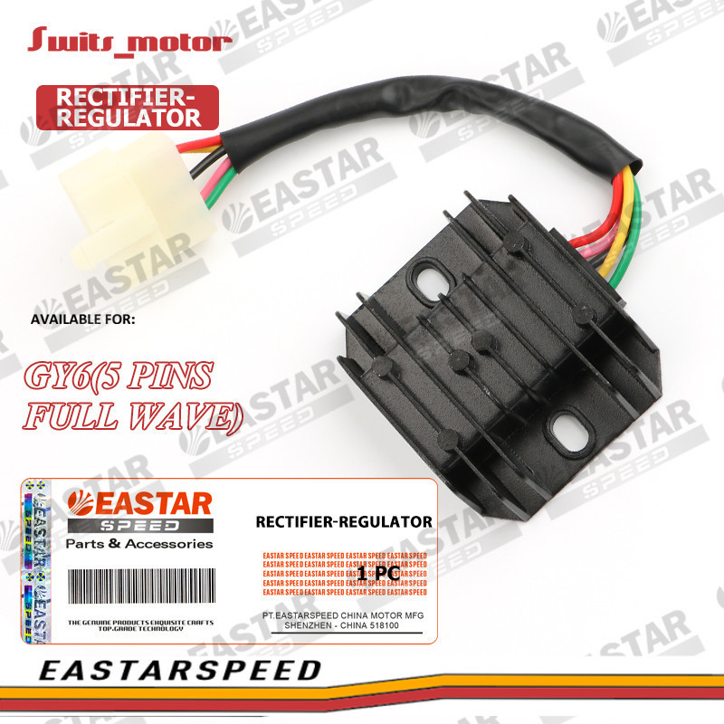 GY6-5 Wire Rectifier/Regulator(5 Pins FULL WAVE) | Shopee Philippines