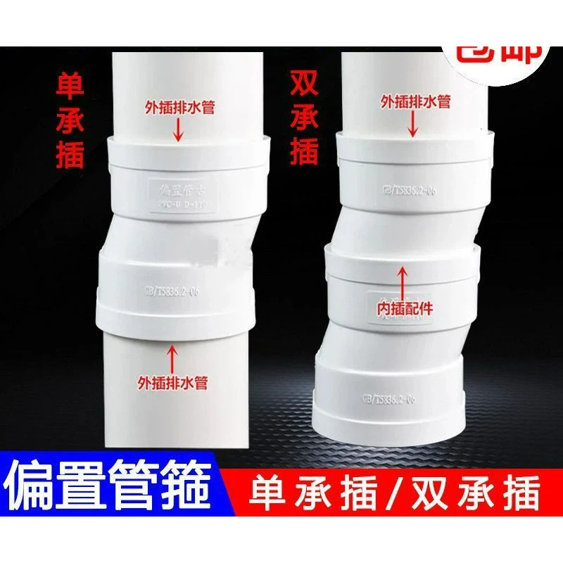 Pvc Pre-Buried Drain Pipe Fittings Off-The-Horizontal Pipe Ancient ...