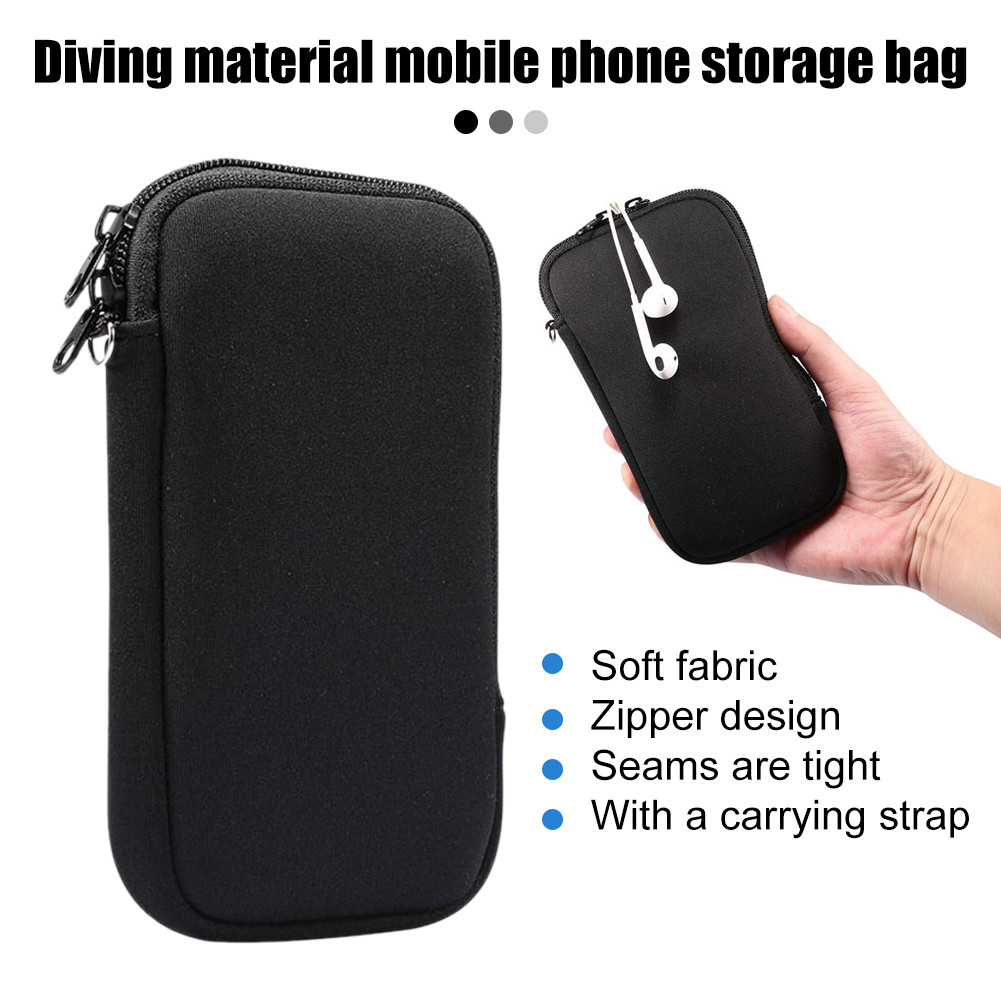 Universal Neoprene Pouch Phone Protective Pouch Portable Waterproof ...