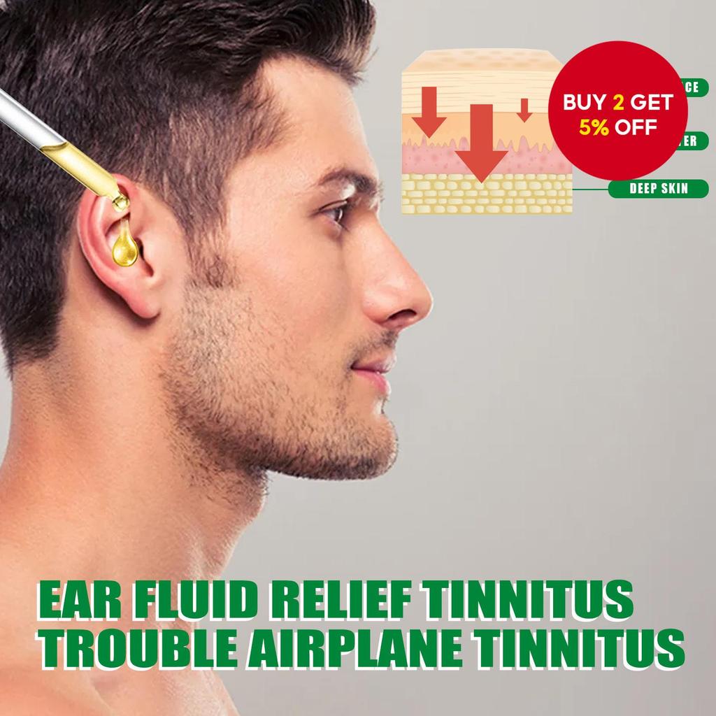 New Tinnitus Treatment Ear Drops Nourish Ears Deafness Ear Swelling ...