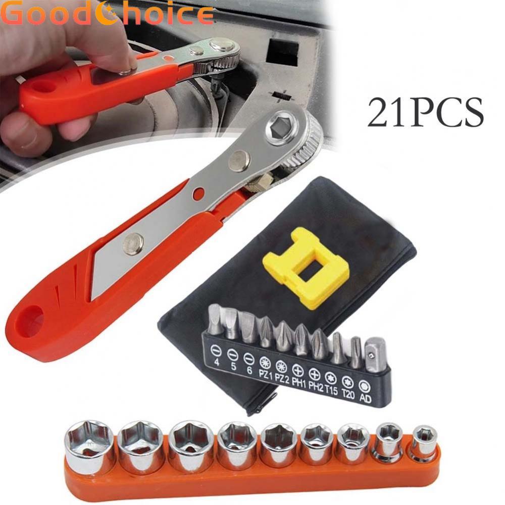 Ratchet Screwdriver 36-tooth Mechanism Convertible Heads Hexagonal ...