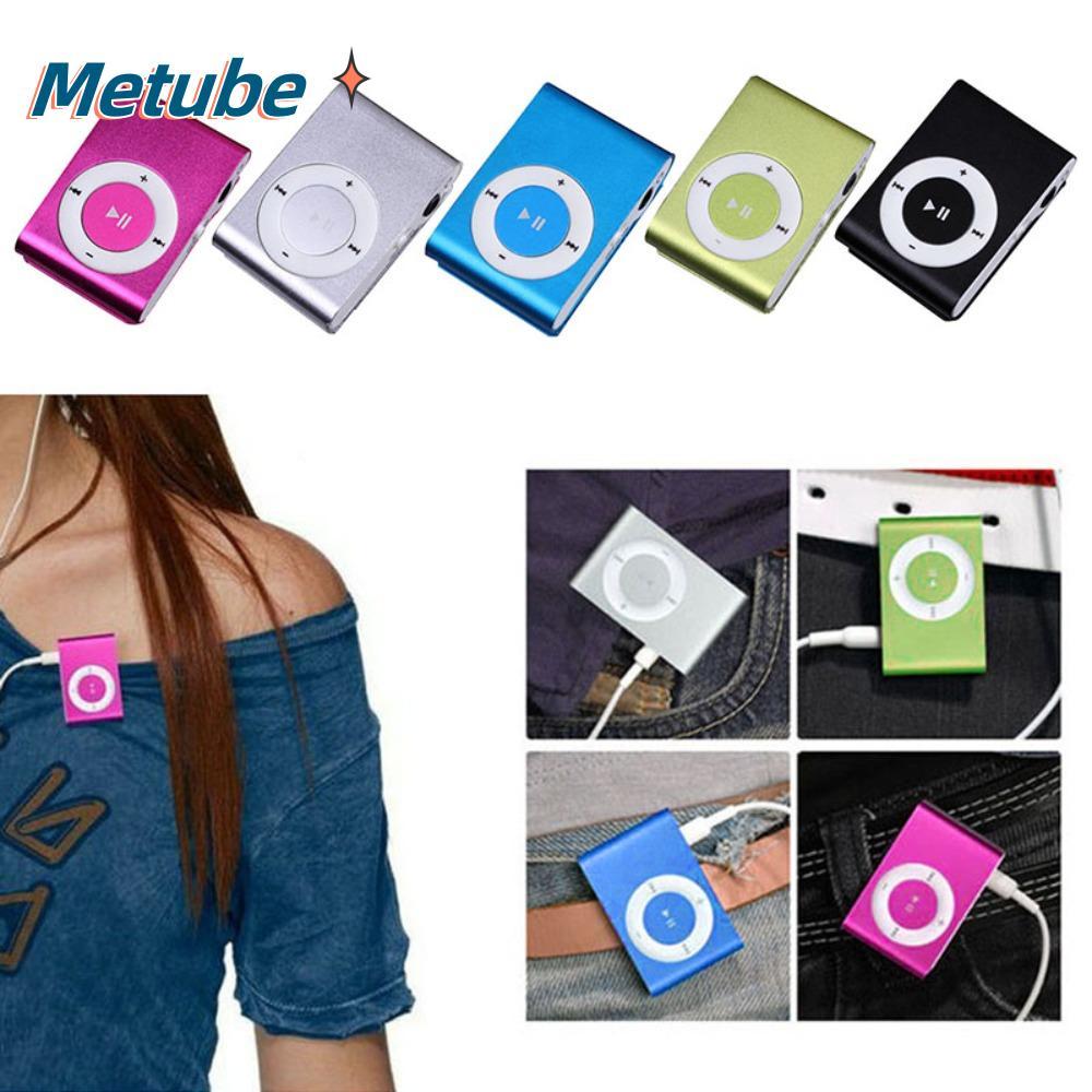 METUBE MP3 Player, Stylish Design Mini Music Media MP3, USB Colourful ...