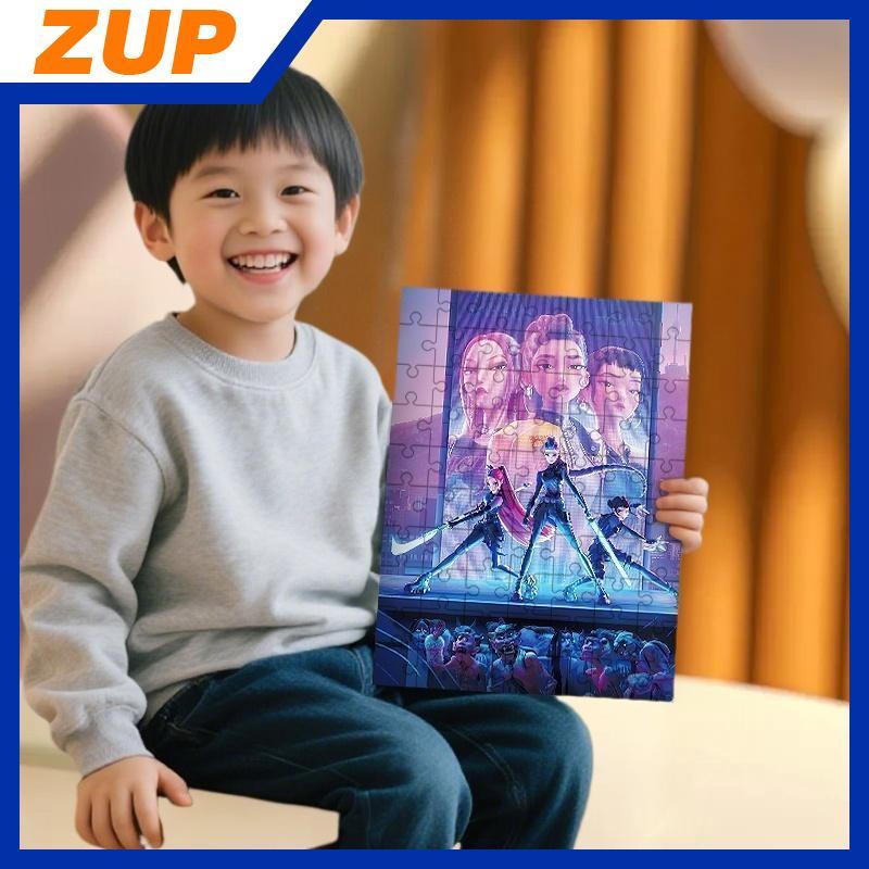 ZUP New Kpop Demon Hunters 20*15cm Jigsaw Puzzle Toys Rumi Mira Zoey ...