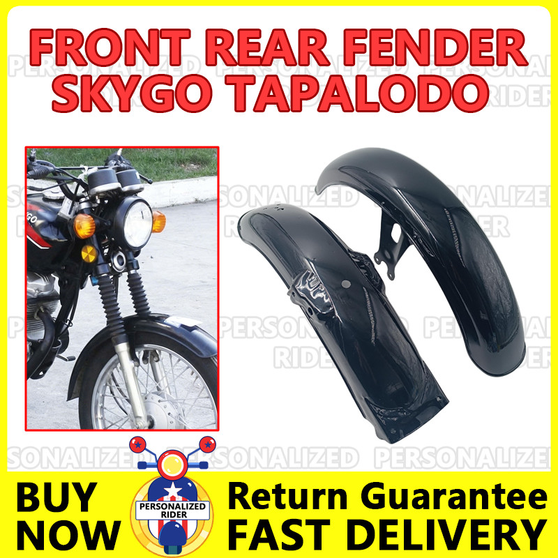 MOTORCYCLE SKYGO FRONT / REAR FENDER TAPALODO BLACK | Shopee Philippines
