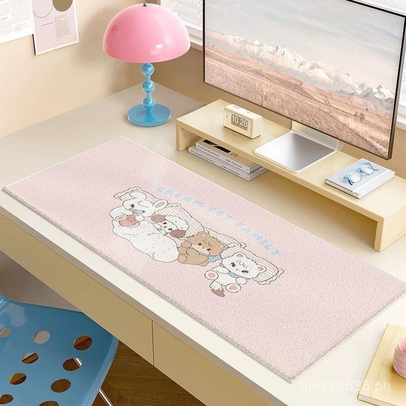 Cream Office Winter Keyboard Mat Desktop Mat Anti-Freeze Hand Warmth ...