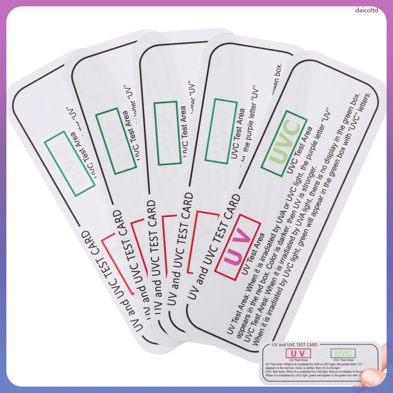 Indicator Lamps Board Ultraviolet Intensity Tester Dosage Card Outdoors ...