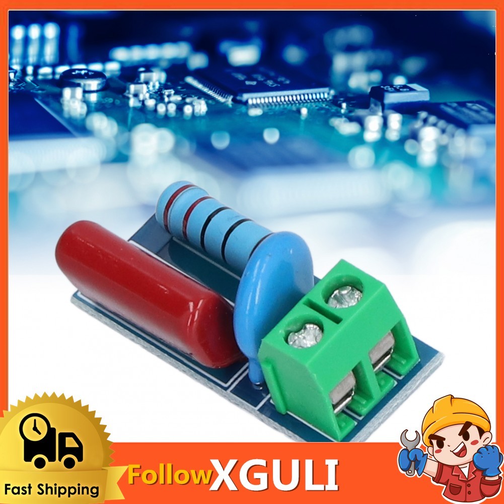 xguli RC Snubber Circuit Module Absorption Relay for 5-400V AC/DC ...