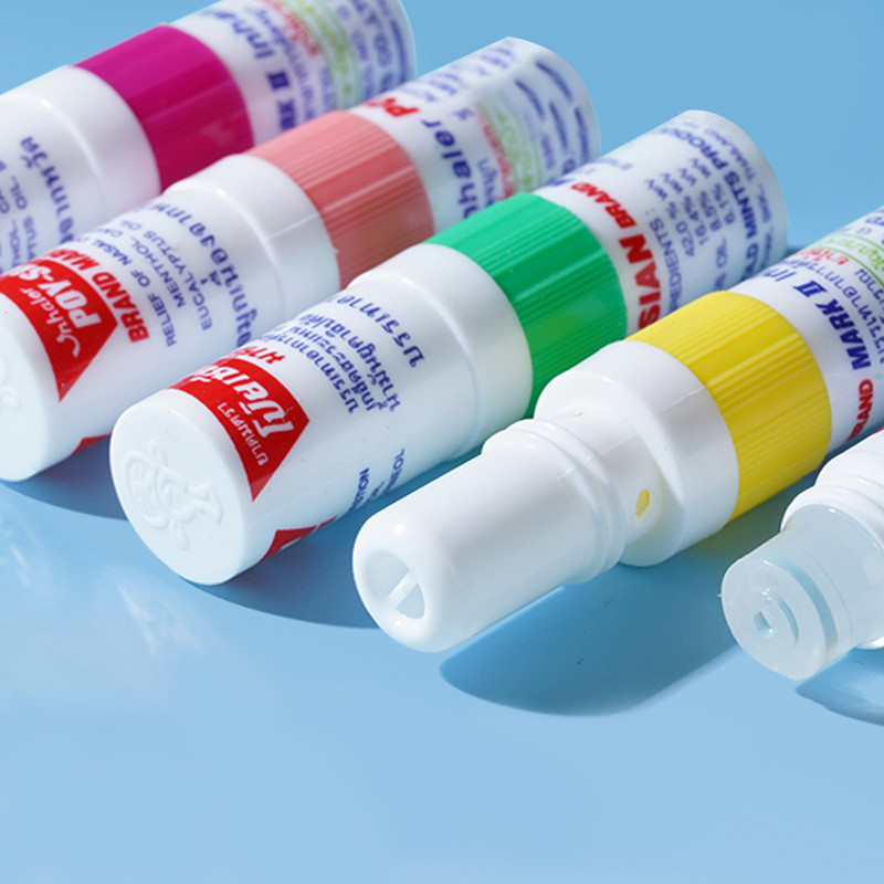 2 in 1 Inhaler From Thailand THAI NATURAL HERB 2IN1 NASAL INHALER OIL ...