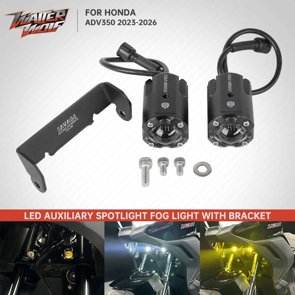Motorcycle Auxiliary Spotlight For Honda ADV350 ADV 350 2023-2026 LED ...