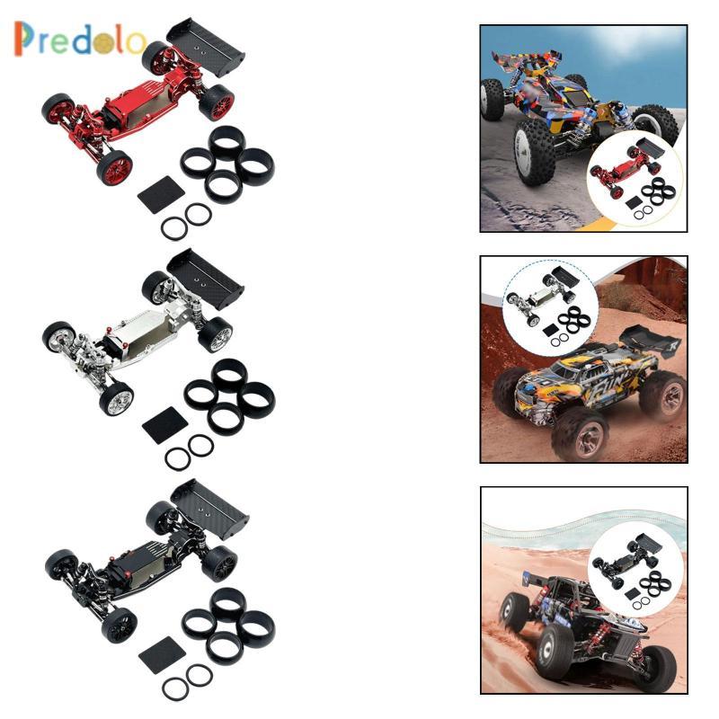 predolo RC Car Chassis Frame Aluminum Car Body Chassis Frame Kit RC ...